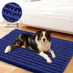 Smiry Dog Door Mat for Muddy Paws 30x20, Absorbent Dirt Trapper, Non-Slip - Image 2