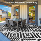 Outdoor Patio Plastic Straw Rug - Image 6