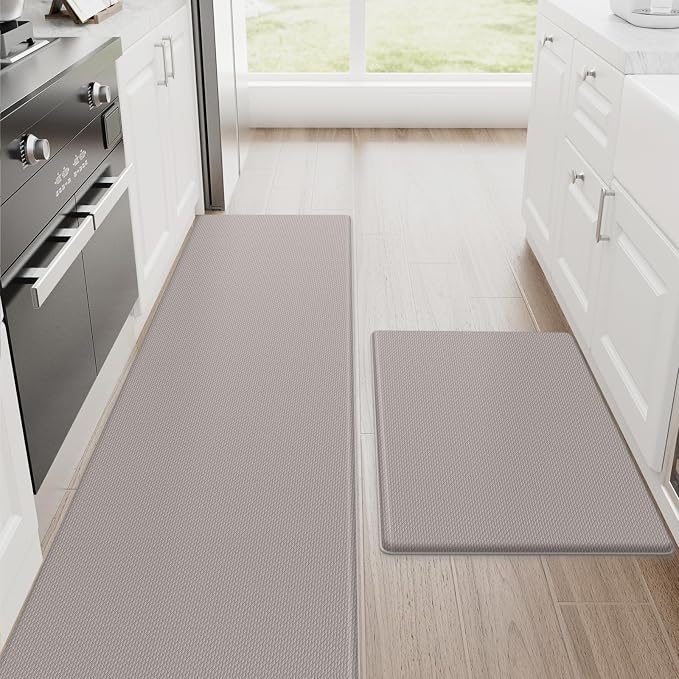 StepRite Kitchen Mats, Cushioned Anti Fatigue Kitchen Mats by Bringcushiontoyourlife
