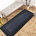 PURRUGS Dirt Trapping Door Mat 24" x 60", Non-Slip Machine Washable Entryway Rug by PURRUGS