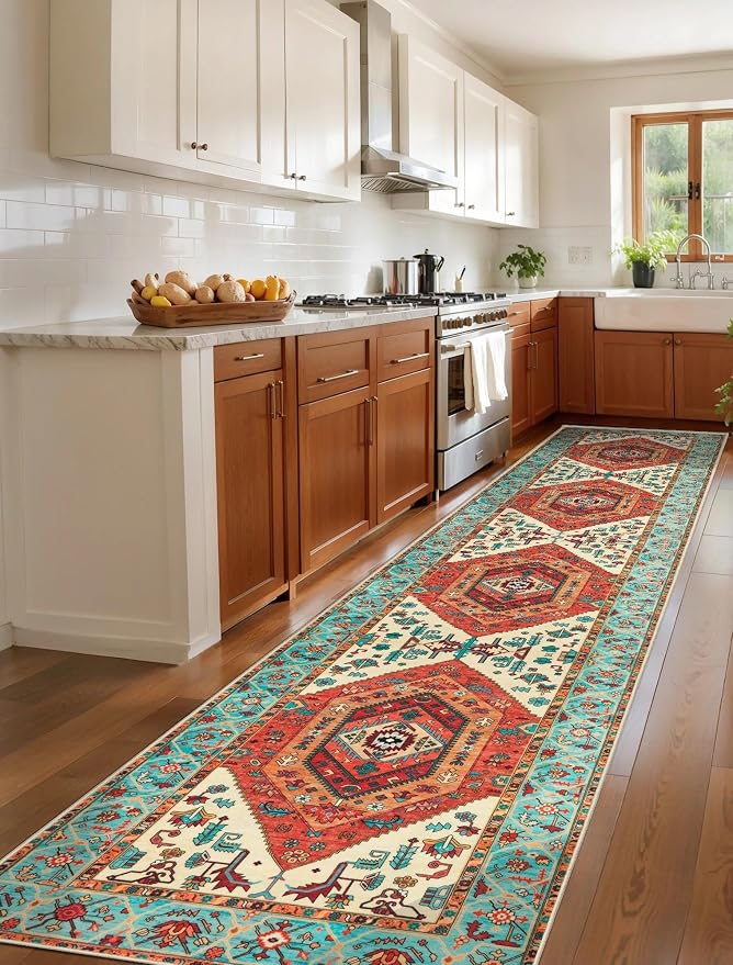SERISSA Runner Rug for Hallways, 3x12 Washable Non Slip Kitchen Runner Rug - Image 2