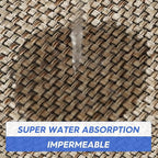 Artoid Mode Washable Non Slip Rubber Backing Kitchen Rugs Doormat, Absorbent - Image 8