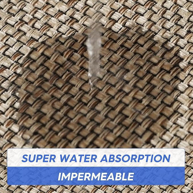 Artoid Mode Washable Non Slip Rubber Backing Kitchen Rugs Doormat, Absorbent - Image 8