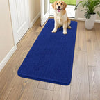 Smiry Dog Door Mat for Muddy Paws 47x24, Absorbent Dirt Trapper, Non-Slip by Smiry