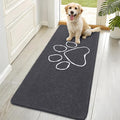 OLANLY Dog Door Mat for Muddy Paws 70x35, Paw Print Design, Absorbs Moisture by OLANLY