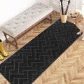 PURRUGS Dirt Trapping Door Mat 24" x 70", Non-Slip Machine Washable Entry Rug by PURRUGS