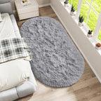 LOCHAS Bedroom Rug 2.6' x 5.3', Soft Oval Throw Rugs Carpet - Image 7