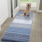 Kitinjoy Indoor Outdoor Door Mat, 59x20 Non-Slip Absorbent Dirt Trapper by Kitinjoy