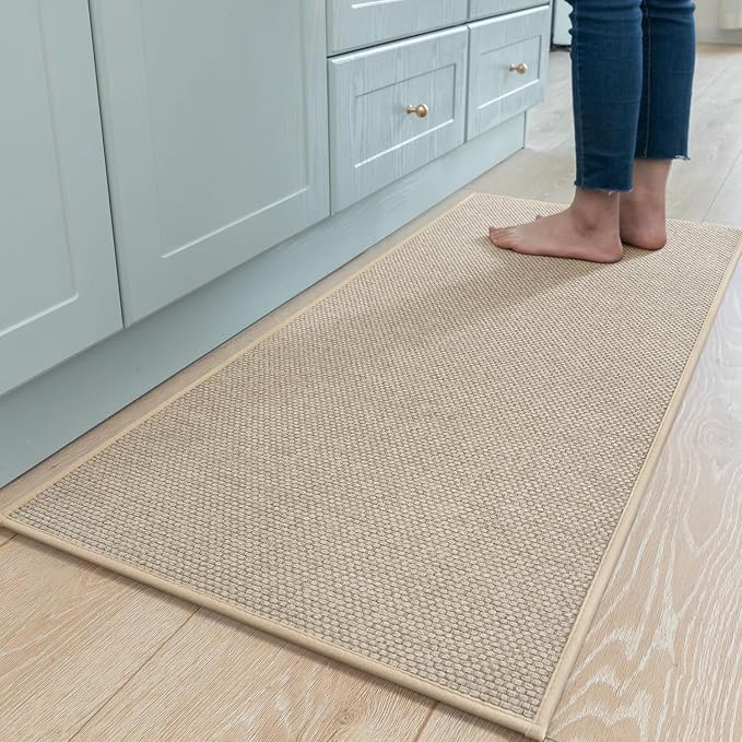 MontVoo Kitchen Rugs and Mats Non Skid Washable, Absorbent Runner Rugs by MontVoo