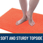 OLANLY Dog Door Mat for Muddy Paws 40x32, Ultra Absorbent Chenille Mud Doormat - Image 3