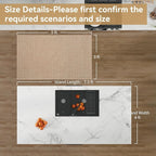 YDKGL 3x5 ft Area Rug Entryway Runner Rug Non Slip Washable, Boho Woven Kitchen - Image 2