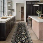 Machine Washable Kitchen Runner Rugs: 2'x10' Hallway Runner Non Slip Low Pile by palohom