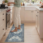 GENIMO Kitchen Rugs Non Slip Washable, Cushioned Standing Mat, Kitchen Runner - Image 5