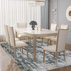 XLUEZ 5x7 Area Rugs for Living Room, Washable Modern Abstract Large Area Rug - Image 5