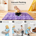 5x7 Area Rugs for Living Room, Large Fluffy Rugs for Bedroom, Fuzzy Shag Soft - Image 5