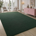 Pettop 4x6 ft Dark Green Area Rugs - Image 7