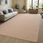 Pettop 4x6 ft Beige Area Rugs for Bedroom Living Room, Washable Memory Foam - Image 8
