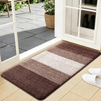 Kitinjoy Indoor Outdoor Door Mat, 40x24 Non-Slip Absorbent Dirt Trapper by Kitinjoy