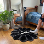 Trippy Happy Face Rug Cool Rugs Tufted Quick Dry Bath Mats - Image 6