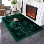 EasyJoy Ultra Soft Fluffy Shaggy Area Rug Faux Fur Rug Chair Cover Seat Pad - Image 2