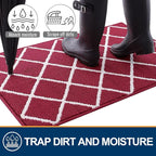 Finchitty Indoor Door Mat, Dirt Resistant and Absorbent, Low-Profile, Washable - Image 2
