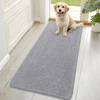 OLANLY Dog Door Mat for Muddy Paws 70x32, Absorbs Moisture and Dirt, Absorbent by OLANLY
