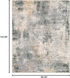 Lahome Modern Abstract Living Room Rug, Large Soft Indoor Accent Carpet - Image 2