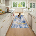 RELEANY Washable Area Rugs 3x6 Non-Slip Modern Abstract Soft by RELEANY