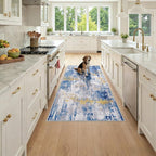 RELEANY Washable Area Rugs 3x6 Non-Slip Modern Abstract Soft by RELEANY