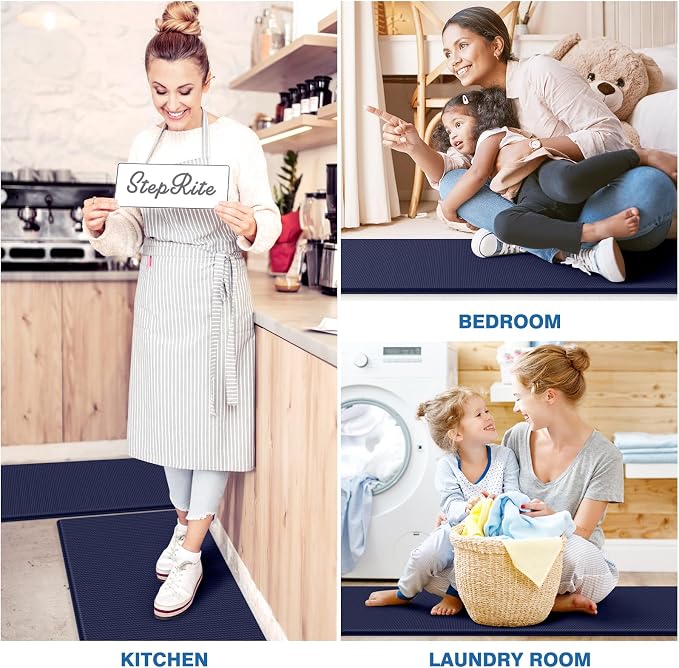 StepRite Kitchen Mats, Cushioned Anti Fatigue Kitchen Mats - Image 6