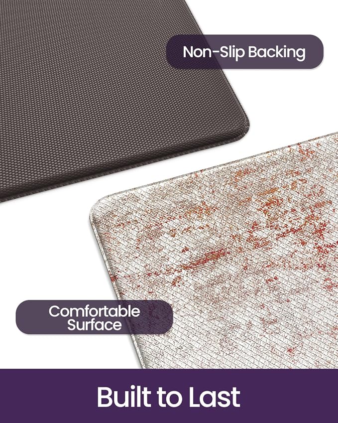 DEXI Kitchen Mats Cushioned Anti Fatigue, 23x86 Floor Padded Runner Rug Non Slip - Image 7