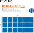 CAP Puzzle Exercise Mats | 3/4” Thick EVA Interlocking Foam Tiles - Image 4