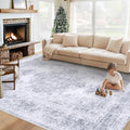 XLUEZ Area Rug 6x9 Living Room Rug, Machine Washable Vintage Distressed by XLUEZ