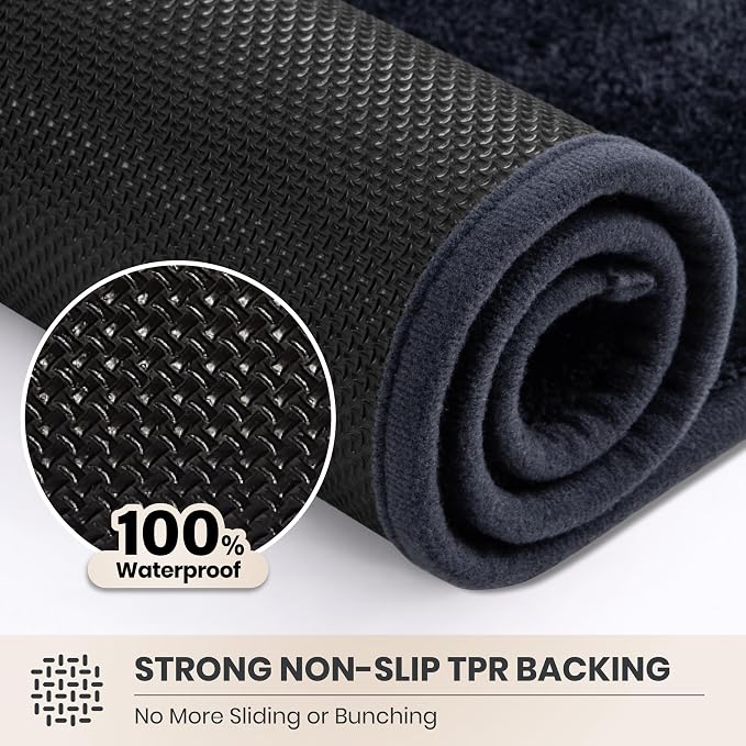 PURRUGS Dirt Trapping Door Mat 20" x 31.5", Non-Slip Machine Washable Entryway - Image 5