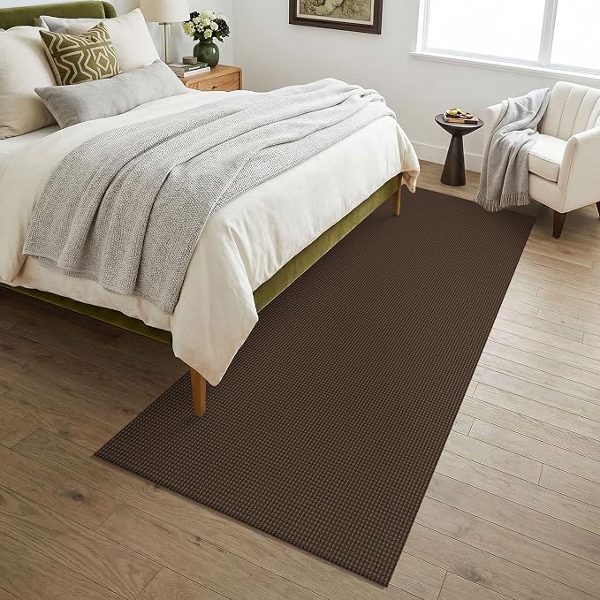 KOZYFLY Woven 3x7 Washable Kitchen Runner Rug, Non Slip Wide Runners - Image 8