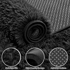 Area Rug for Living Room Bedroom: 6x9 Soft Fluffy Shag Rugs Upgrade Non-Slip - Image 5