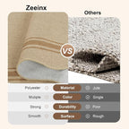 Easy Jute 3x5 Outdoor Rug Washable Non Slip Rug - Image 5