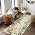 Lahome Floral Kitchen Runner Rug, 2x5 Rug Runners by Lahome