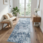 Runner Rug for Hallways Kitchen 2'6"x8' Washable, Non Slip Carpet 8ft Area Rugs - Image 3