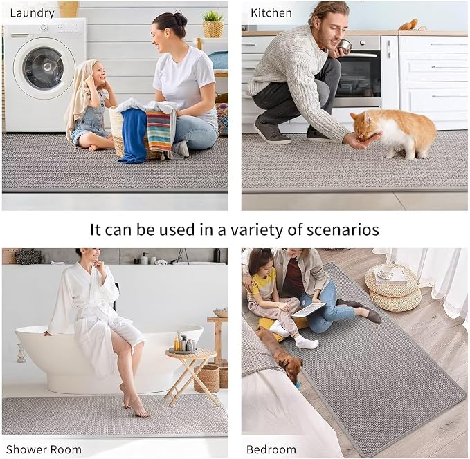 YDKGL Kitchen Mats for Floor, Super Absorbent Kitchen Rugs Non Slip Washable - Image 8