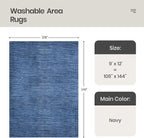 Valenrug Washable Rugs 9x12 - Image 2