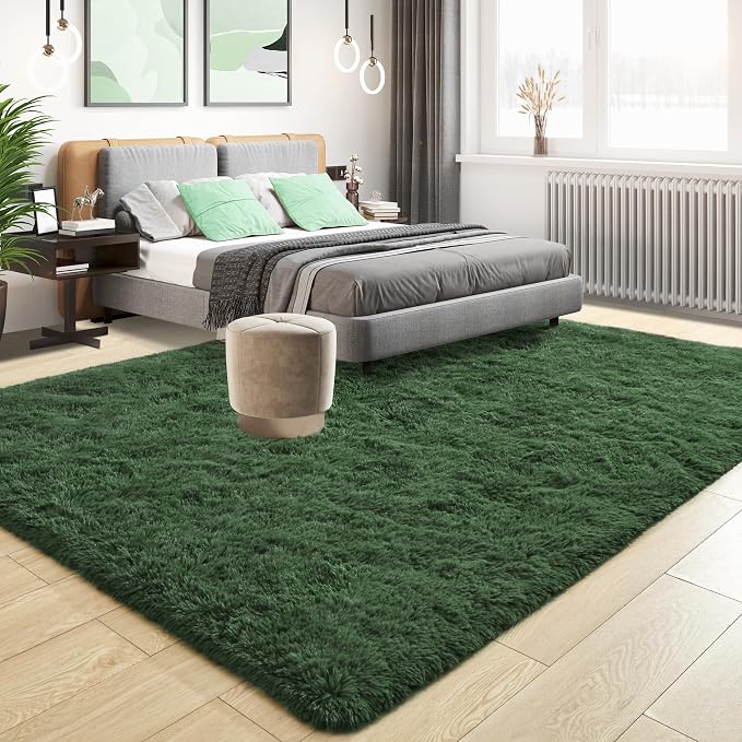 Tepook Area Rugs 9x12 for Living Room, Super Soft Fluffy Rugs for Bedroom - Image 2