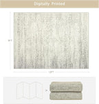 Srugn Washable Rugs 9x12 Area Rugs - Image 2