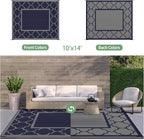 GENIMO 10 ' x 14 ' Outdoor Rug Waterproof - Image 5