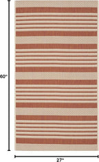 SAFAVIEH Washable Rug Outdoor Courtyard Collection - Image 2