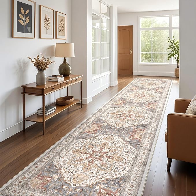 Tortania Area Rug 3x8 Runner Rugs - Image 5