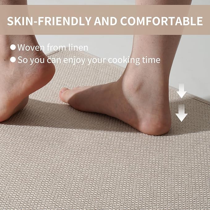 YDKGL Kitchen Mats for Floor, Super Absorbent Kitchen Rugs Non Slip Washable - Image 6