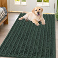 Smiry Dog Door Mat for Muddy Paws 47x32, Absorbent Dirt Trapper, Non-Slip by Smiry