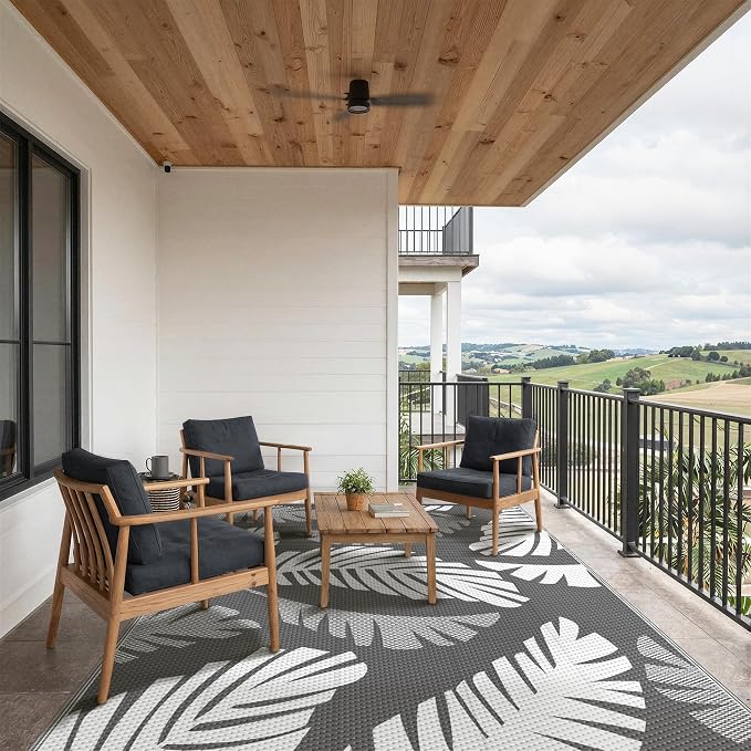 GENIMO Waterproof Outdoor Rug 6' x 9' - Image 6