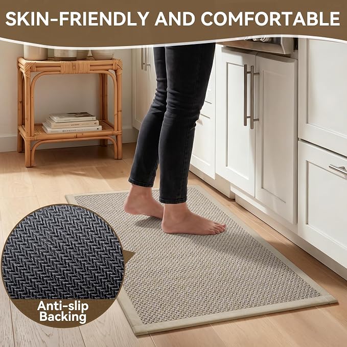 Kitchen Rugs Non-Slip and Washable, Kitchen Mats - Image 5
